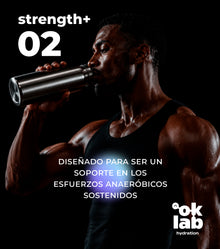 Strength+ · 10 sticks · Sabor Berries