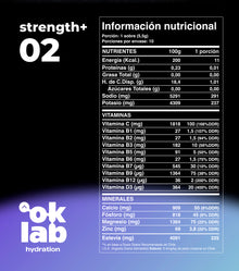 Strength+ · 10 sticks · Sabor Berries
