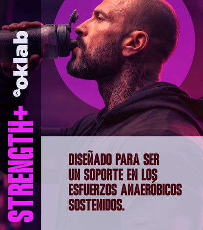 Strength+    · Fuerza · Rendimiento · Reposición