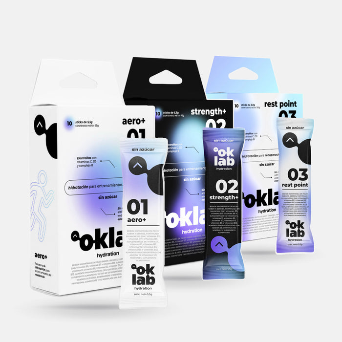 Deporte Pro · Aero+ · Strength+ · Rest Point